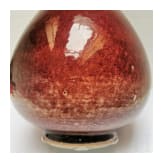 A large oxblood glazed Yuhuchunping Vase, China, probably Kangxi to Qianlong Period, 18th century