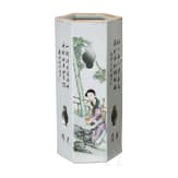 Famille-Rose-Hutst&auml;nder China, Republik Periode, um 1930