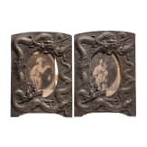 A pair photo frames with dragons, China, 20th century