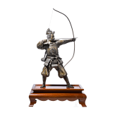 "An archer", Japan, bears signature probably 'Yoshimitsu', late 19th/early 20th century