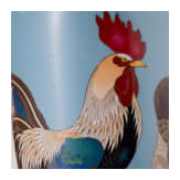 A Japanese cloisonn&eacute; vase, Meiji period