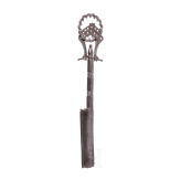 A Persian chiseled sharpening steel, 18th century
