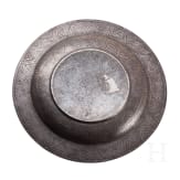 A damascened Indian presenting plate, Lahore, 19th century