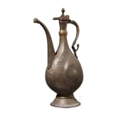 A large Bukhara bronze ewer, 19th century