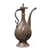A large Bukhara bronze ewer, 19th century