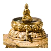 A Buddhist Stupa with Buddha Figures, probably Nepal
