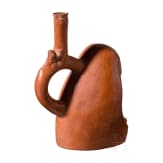 Pr&auml;kolumbisches Figurengef&auml;&szlig;, peruanische Nordk&uuml;ste, wohl Moche-Kultur, 4. - 8. Jhdt.