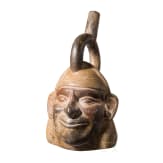 Pr&auml;kolumbisches Figurengef&auml;&szlig;, peruanische Nordk&uuml;ste, wohl Moche-Kultur, 4. - 8. Jhdt.