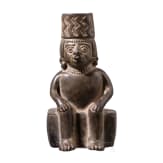 Pr&auml;kolumbisches, fig&uuml;rliches Gef&auml;&szlig;, peruanische Nordk&uuml;ste, wohl Moche-Kultur, 4. - 8. Jhdt.