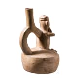 Pr&auml;kolumbisches, fig&uuml;rliches Gef&auml;&szlig;, peruanische Nordk&uuml;ste, wohl Moche-Kultur, 4. - 8. Jhdt.