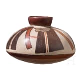 Pr&auml;kolumbisches Tongef&auml;&szlig;, Peru, wohl Nasca-Kultur (Nazca), 3. - 8. Jhdt.