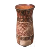 Pr&auml;kolumbische Vase, Peru, wohl Nasca-Kultur (Nazca), 3. - 8. Jhdt.