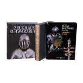 Four books on the subject of ancient weapons and armour