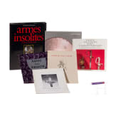 Six books and booklets on the subject of antique weapons and armour, second half of the 20th century