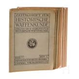 Journal of Historical Weapons Studies, issues from the first series (1897 to 1936)
