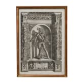 Elf Kupferstiche aus "Armamentarium Heroicum ", 1601/1603