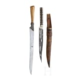 Two Balkan Turkish bicak, 19th century