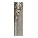 A Cretan silver mounted yatagan with wootz blade, late 18th century