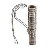 A Cretan silver mounted yatagan with wootz blade, late 18th century