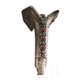 Cretan yatagan with coral inlay, first half of the 19th century