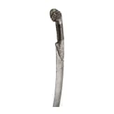 A Cretan silver-mounted yatagan, 19th century