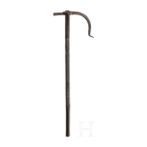 A Balkan Turkish horseman's hammer, circa 1700