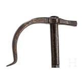 A Balkan Turkish horseman's hammer, circa 1700