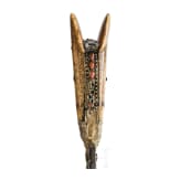 An Ottoman yatagan with walrus grips, late 18th century