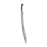 A heavy Ottoman yatagan, late 18th century