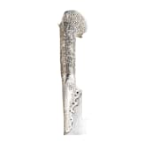 An Ottoman silver mounted yatagan, ca. 1820