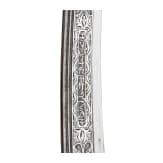 An Ottoman silver-damascened yatagan, dated 1861