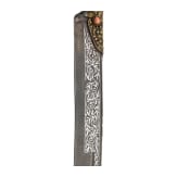 An Ottoman silver mounted boy's yatagan, 19th century