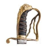A British officer's sabre with a late 15th/early 16th century Mamluk Haji Sunqur blade
