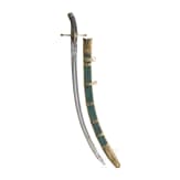 An Ottoman kilij in the style of 1600, modern replika