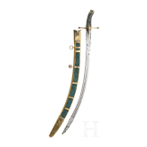 An Ottoman kilij in the style of 1600, modern replika