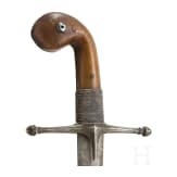 An Ottoman shamshir with wootz blade, ca. 1800
