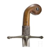An Ottoman shamshir with wootz blade, ca. 1800
