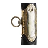 A silver-mounted and gilded Ottoman shamshir, circa 1820