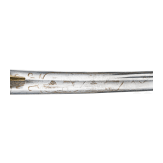 An Ottoman shamshir with a European blade, first half of the 19th century.