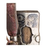 A Caucasian silver mounted kinzal, late 19th century