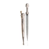 A North Caucasian silver-mounted kinzal, circa 1900