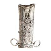 A silver mounted sabre (saif), Saudi Arabia, 19th century