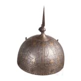 Ge&auml;tzter und goldtauschierter Kulah Khud, Persien, 19. Jhdt.