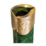 Goldeingelegter und steinbesetzter Kard, Persien, um 1800