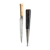 A Persian kard with wootz blade, ca. 1800