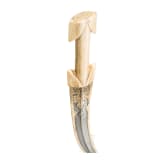 A large Persian khanjar with walrus ivory hilt, first half of the 19th century