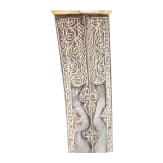 A large Persian khanjar with walrus ivory hilt, first half of the 19th century