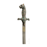 Prunk-Shamshir von Asadullah Isfahani, Indien und Persien, 18./19. Jhdt., die Klinge f&uuml;r Nadir Shah Afshar (1688 - 1747) gefertigt und ihm gewidmet