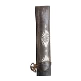 A Syrian shamshir with gold damascened wootz blade, ca. 1800