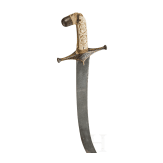 Goldtauschierter Shamshir, Persien, um 1800